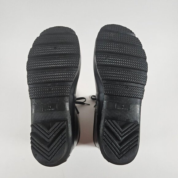 Nicole Miller New York Women's Size 9 Combat Rain Boots - Picture 6 of 7